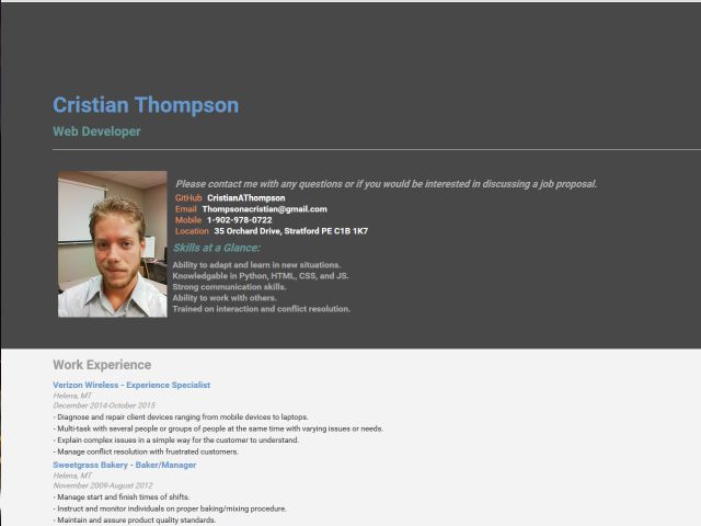 Resume Image